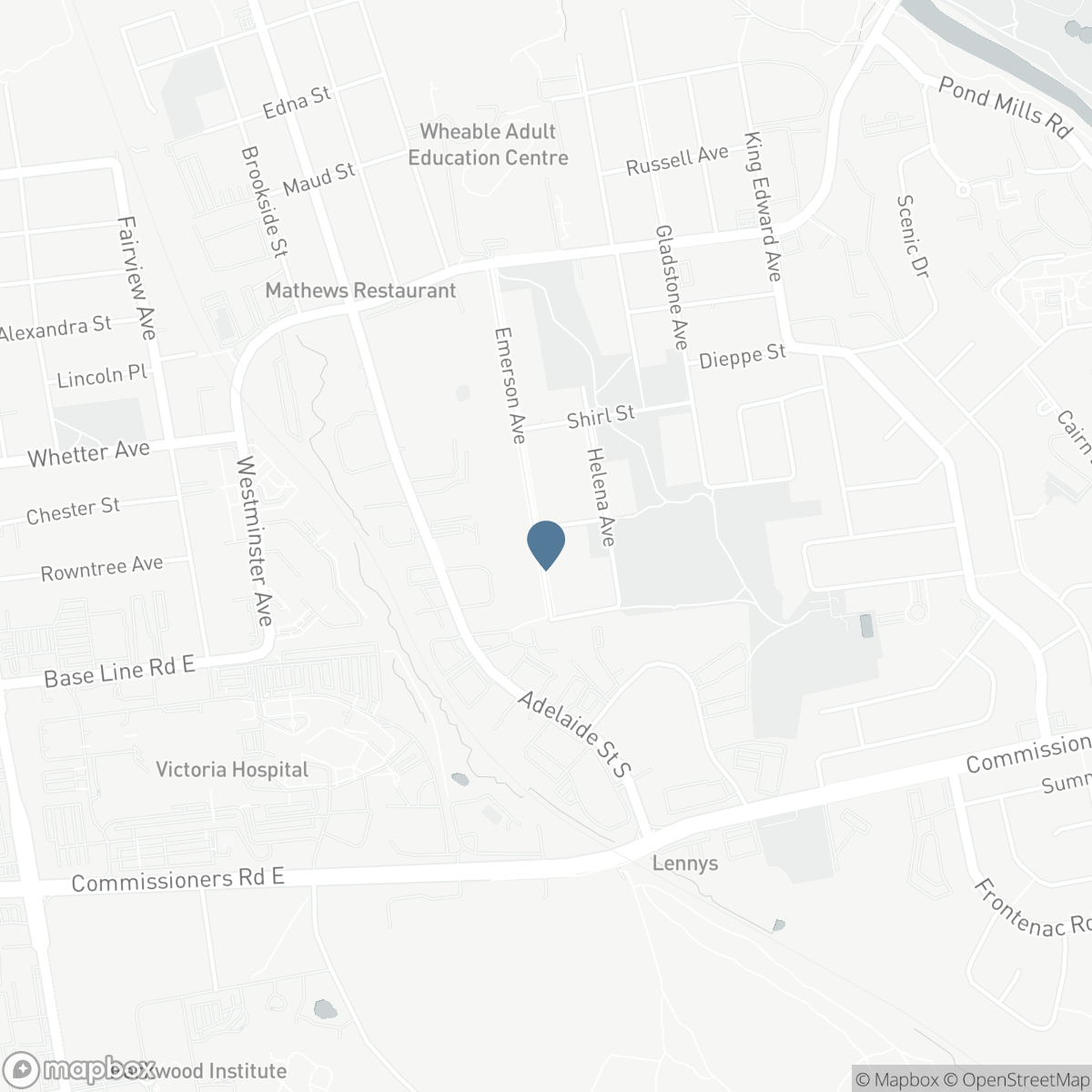 201 EMERSON AVENUE, London, Ontario N5Z 3L5
